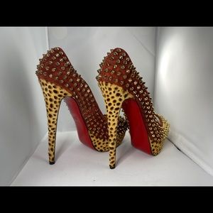 Studded Louboutin Platform